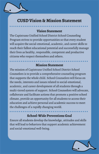 CUSD Vision and mission statement