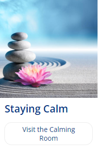 Visit the calming room